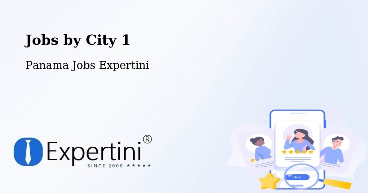 City Jobs in Panama - Expertini